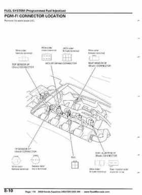 2008 Honda Aquatrax ARX1500T3/T3D factory service manual, Page 146