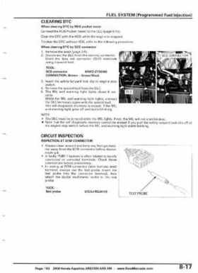 2008 Honda Aquatrax ARX1500T3/T3D factory service manual, Page 153