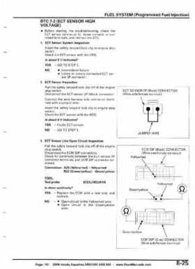 2008 Honda Aquatrax ARX1500T3/T3D factory service manual, Page 161