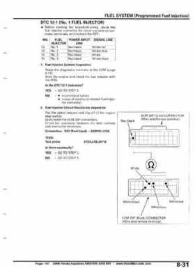 2008 Honda Aquatrax ARX1500T3/T3D factory service manual, Page 167