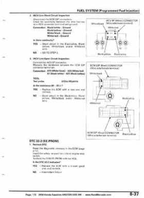 2008 Honda Aquatrax ARX1500T3/T3D factory service manual, Page 173