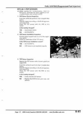 2008 Honda Aquatrax ARX1500T3/T3D factory service manual, Page 177