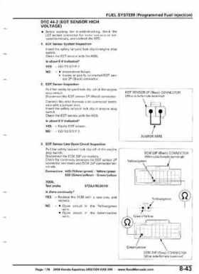 2008 Honda Aquatrax ARX1500T3/T3D factory service manual, Page 179