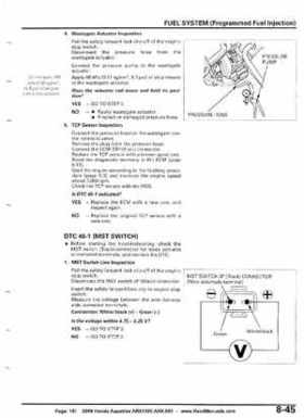 2008 Honda Aquatrax ARX1500T3/T3D factory service manual, Page 181