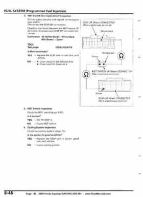 2008 Honda Aquatrax ARX1500T3/T3D factory service manual, Page 182