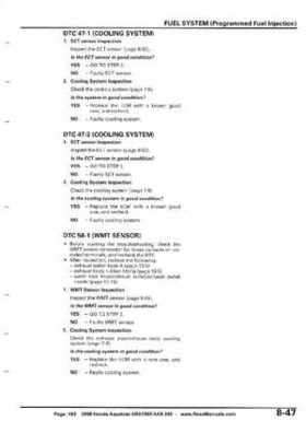 2008 Honda Aquatrax ARX1500T3/T3D factory service manual, Page 183