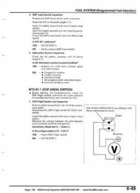 2008 Honda Aquatrax ARX1500T3/T3D factory service manual, Page 185