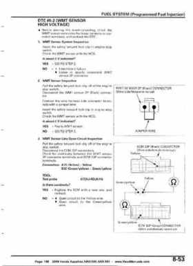 2008 Honda Aquatrax ARX1500T3/T3D factory service manual, Page 189