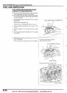 2008 Honda Aquatrax ARX1500T3/T3D factory service manual, Page 190