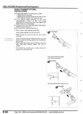 2008 Honda Aquatrax ARX1500T3/T3D factory service manual, Page 192