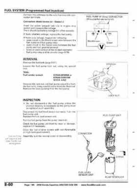 2008 Honda Aquatrax ARX1500T3/T3D factory service manual, Page 196