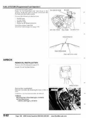 2008 Honda Aquatrax ARX1500T3/T3D factory service manual, Page 198