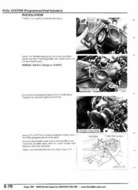 2008 Honda Aquatrax ARX1500T3/T3D factory service manual, Page 206