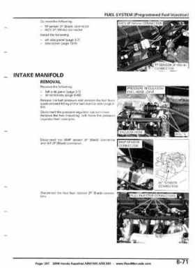 2008 Honda Aquatrax ARX1500T3/T3D factory service manual, Page 207