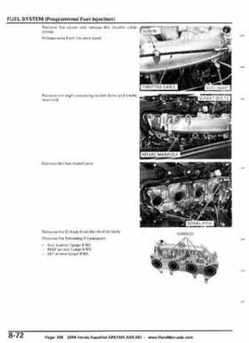 2008 Honda Aquatrax ARX1500T3/T3D factory service manual, Page 208
