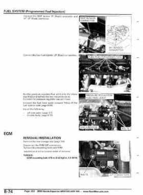 2008 Honda Aquatrax ARX1500T3/T3D factory service manual, Page 210