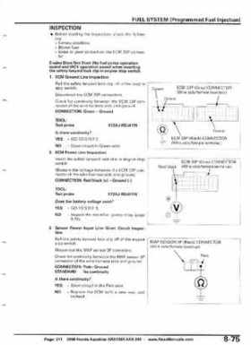 2008 Honda Aquatrax ARX1500T3/T3D factory service manual, Page 211