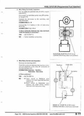 2008 Honda Aquatrax ARX1500T3/T3D factory service manual, Page 213