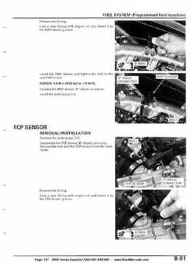 2008 Honda Aquatrax ARX1500T3/T3D factory service manual, Page 217