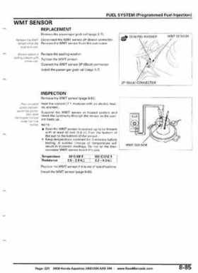2008 Honda Aquatrax ARX1500T3/T3D factory service manual, Page 221