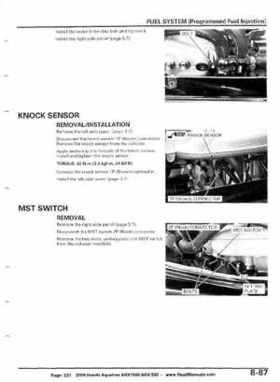 2008 Honda Aquatrax ARX1500T3/T3D factory service manual, Page 223
