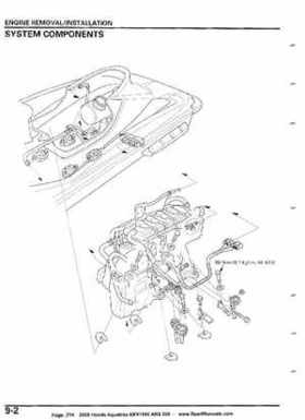 2008 Honda Aquatrax ARX1500T3/T3D factory service manual, Page 234