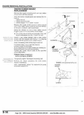 2008 Honda Aquatrax ARX1500T3/T3D factory service manual, Page 242