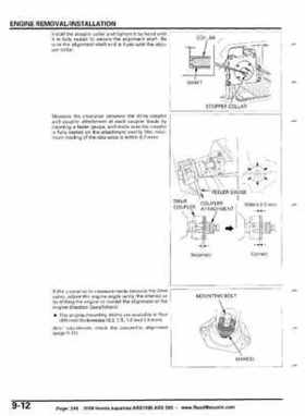 2008 Honda Aquatrax ARX1500T3/T3D factory service manual, Page 244