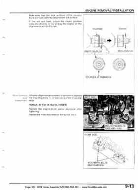 2008 Honda Aquatrax ARX1500T3/T3D factory service manual, Page 245