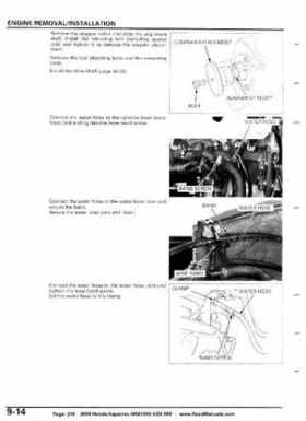 2008 Honda Aquatrax ARX1500T3/T3D factory service manual, Page 246