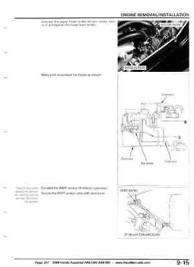 2008 Honda Aquatrax ARX1500T3/T3D factory service manual, Page 247