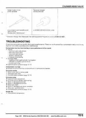 2008 Honda Aquatrax ARX1500T3/T3D factory service manual, Page 253