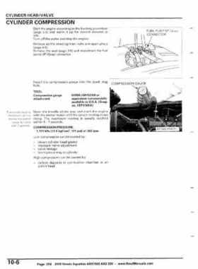 2008 Honda Aquatrax ARX1500T3/T3D factory service manual, Page 254