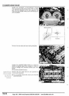2008 Honda Aquatrax ARX1500T3/T3D factory service manual, Page 256
