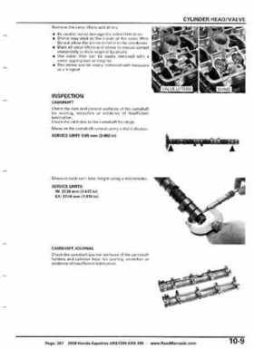 2008 Honda Aquatrax ARX1500T3/T3D factory service manual, Page 257