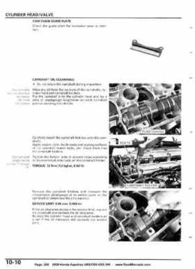 2008 Honda Aquatrax ARX1500T3/T3D factory service manual, Page 258