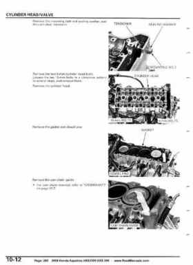 2008 Honda Aquatrax ARX1500T3/T3D factory service manual, Page 260