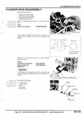 2008 Honda Aquatrax ARX1500T3/T3D factory service manual, Page 261
