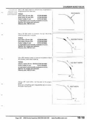 2008 Honda Aquatrax ARX1500T3/T3D factory service manual, Page 267