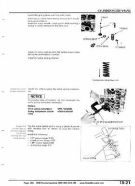 2008 Honda Aquatrax ARX1500T3/T3D factory service manual, Page 269