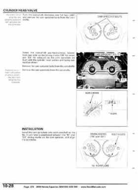 2008 Honda Aquatrax ARX1500T3/T3D factory service manual, Page 276