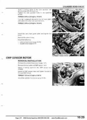 2008 Honda Aquatrax ARX1500T3/T3D factory service manual, Page 277
