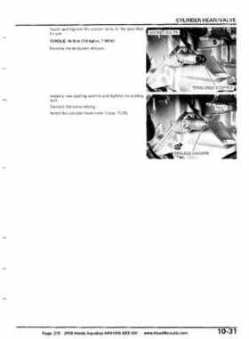 2008 Honda Aquatrax ARX1500T3/T3D factory service manual, Page 279