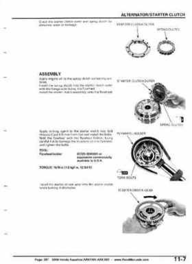 2008 Honda Aquatrax ARX1500T3/T3D factory service manual, Page 287