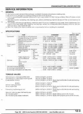 2008 Honda Aquatrax ARX1500T3/T3D factory service manual, Page 293