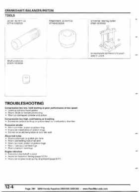 2008 Honda Aquatrax ARX1500T3/T3D factory service manual, Page 294
