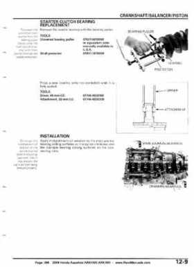 2008 Honda Aquatrax ARX1500T3/T3D factory service manual, Page 299