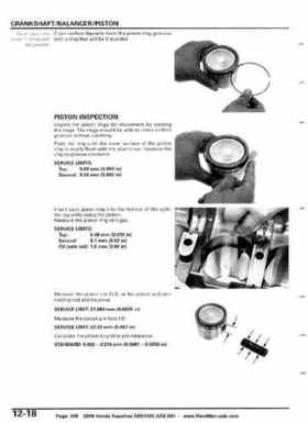 2008 Honda Aquatrax ARX1500T3/T3D factory service manual, Page 308