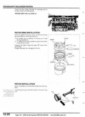 2008 Honda Aquatrax ARX1500T3/T3D factory service manual, Page 310