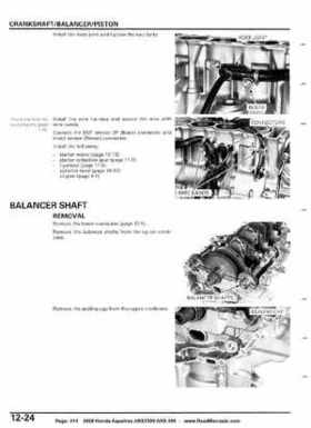 2008 Honda Aquatrax ARX1500T3/T3D factory service manual, Page 314